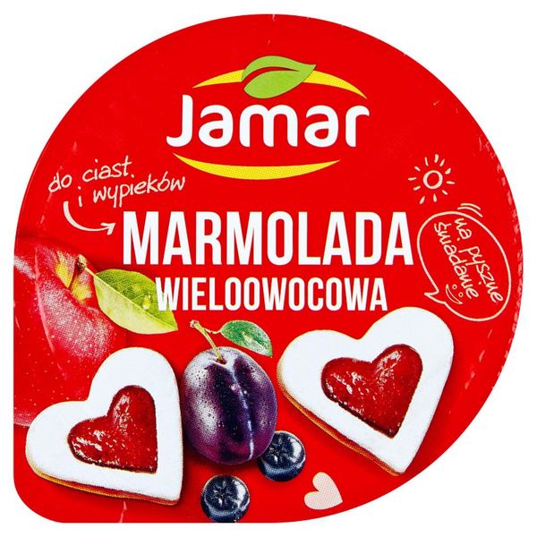 Jamar Marmolada wieloowocowa 250 g zdjęcie 1