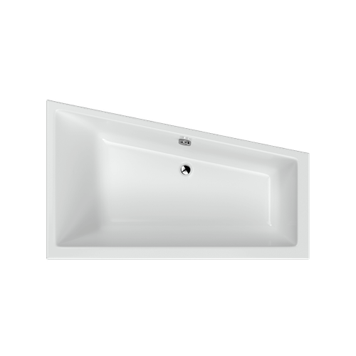 M-Sfera Slim wanna narożna 160x95 cm prawa, bialy połysk na Arena.pl