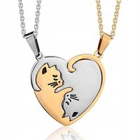 NASZYJNIK PRZYJAŹNI BEST FRIENDS Yin Yang KOMPLET