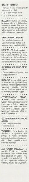 ISANA SERUM DO BRWI I RZĘS 6 ML zdjęcie 3
