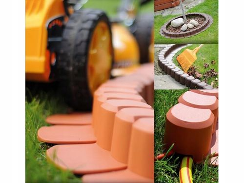 Palisada ogrodowa z kołnierzem IHAP1 | Brązowy na Arena.pl