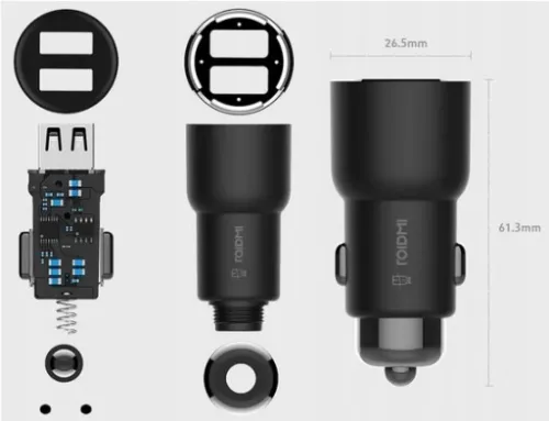 NADAJNIK FM XIAOMI ROIDMI 3S BLUETOOTH ŁADOWARKA na Arena.pl