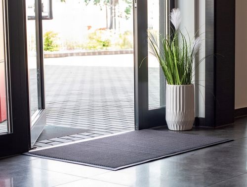 WYCIERACZKA POD DRZWI 3D WEJŚCIOWA DO BUTÓW ZEWNĘTRZNA GUMOWA MATA 60x90CM na Arena.pl