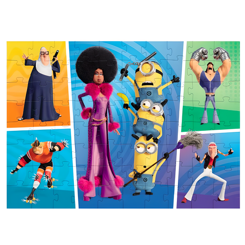 Puzzle Edukacyjne Minionki 80 Elementów Dodo 200363 na Arena.pl