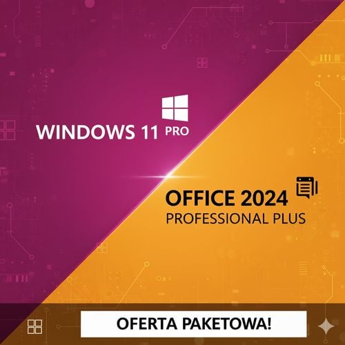 Windows 11 PRO + Office 2024: Licencja dożywotnia z VAT! na Arena.pl