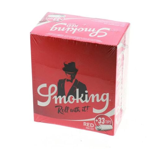 bibułka smoking red king size + tipy na Arena.pl