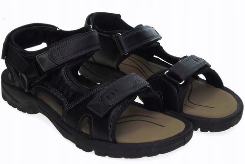 Solidne regulowane sandały klapki na Arena.pl