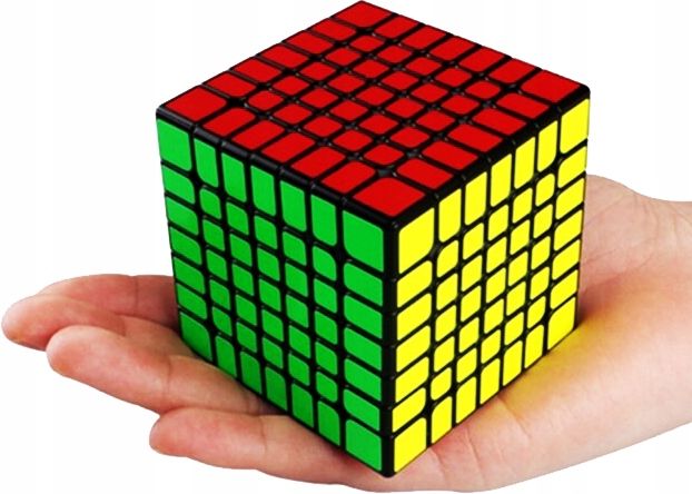 ORYGINALNA KOSTKA RUBIKA MoYu Black 7x7x7 zdjęcie 4
