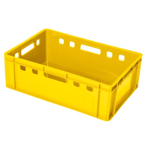 Skrzynka żółta E2 Jestic pojemnik spożywczy na wędliny mięso + atest na Arena.pl