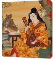 Obraz 60x70cm Muzyka i Poeci