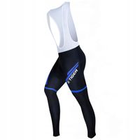 Spodnie Leginsy Legginsy Getry Rowerowe Kolarskie Wkładka Żelowa 6XL