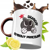 Kubek Bordowy Dla Pracownika Na Urodziny Prezent Z Nadrukiem Ze Zdjęciem