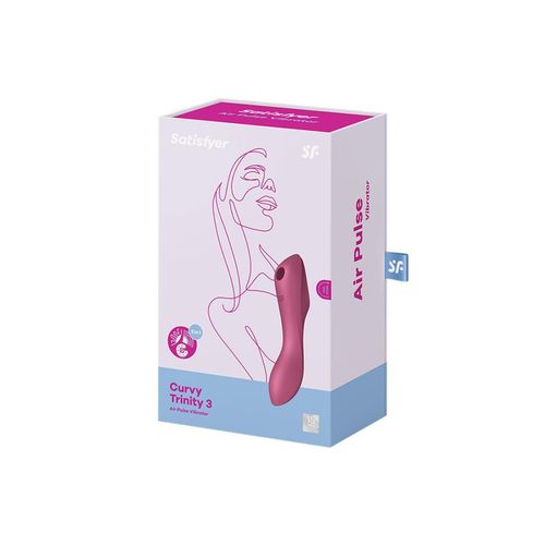 wielofunkcyjny wibrator curvy trinity 3 red satisfyer na Arena.pl