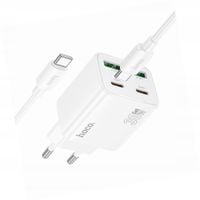 Ładowarka Hoco N56 30W 4 wejścia USB-C biała do Google Pixel 10