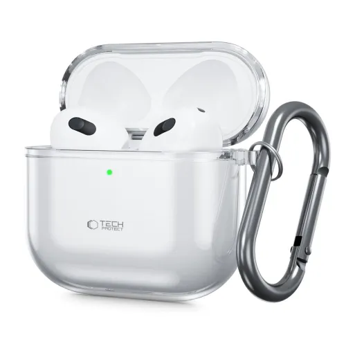 Etui Tech-Protect FLEXAir na Apple AirPods 4 - przezroczyste na Arena.pl