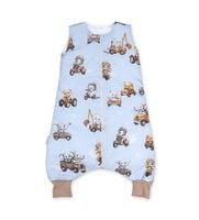 ALBERO MIO Śpiworek - kombinezon z nogawkami S (1,5 TOG ) C013 Little Drivers World