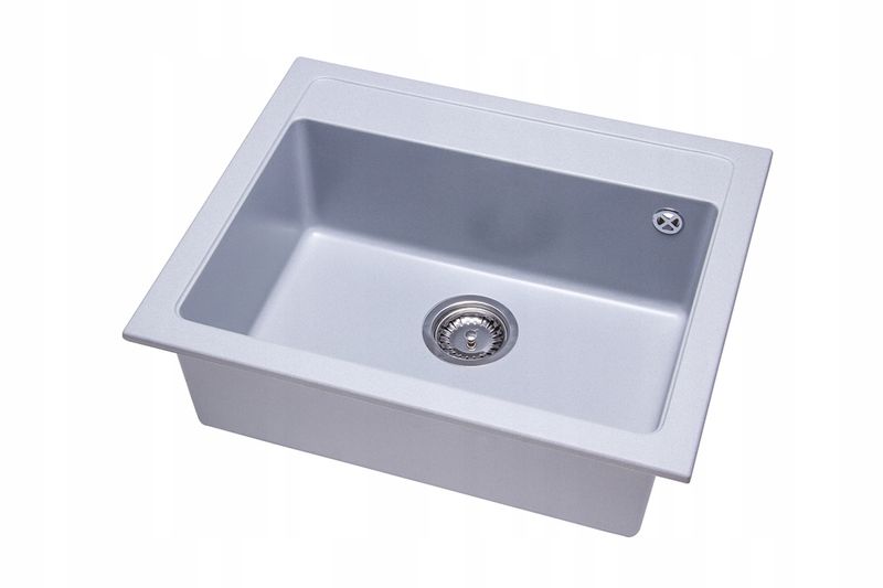 ZLEWOZMYWAK ZLEW GRANIT 58x48 + SYFON 8 kolorów zdjęcie 5