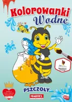 Kolorowanki Wodne. Pszczoły
