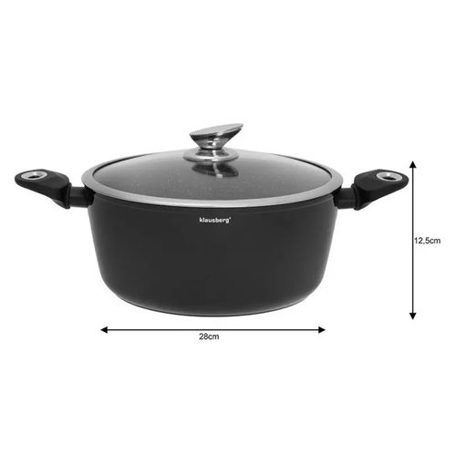 ZESTAW 15 ELEM. GARNKÓW GRANITOWYCH KLAUSBERG KB-7322 na Arena.pl