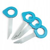 Klucze, wyjmaki do radia. VW, Audi, stal INOX 4szt
