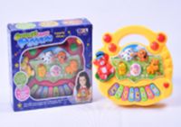 KX7216 Pianinko edukacyjne odglosy zwierzat farma