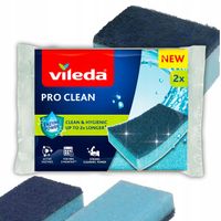 zmywak z enzymami vileda pro clean 2 szt.