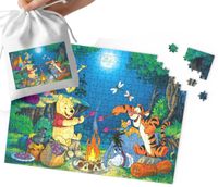 PUZZLE - Kubuś Puchatek WZORY Z BAJEK PREZENT 35el + WORECZEK