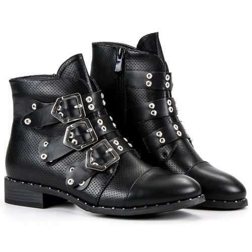 Rockowe czarne workery r.36 na Arena.pl
