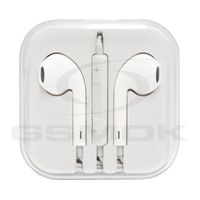 SŁUCHAWKI DO APPLE IPHONE IPOD Z MIKROFONEM BIAŁE