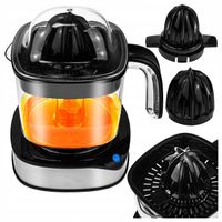 WYCISKARKA DO CYTRUSÓW soków owoców ELEKTRYCZNA ROTACJA 2 strony +2 NASADKI