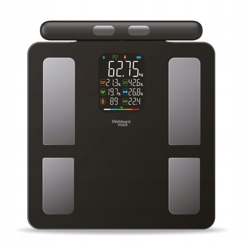 Waga Łazienkowa Analityczna 15 Parametrów Apple Health, Google Fit, IF2825A na Arena.pl