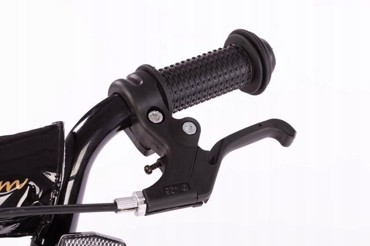 rower rowerek TOMABIKE 14 cali koszyk 2x V-BREAK prowadnik zdjęcie 4