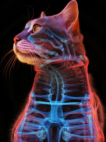 Plakat 30x40cm Anatomia Kota zdjęcie 1