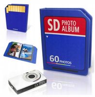 fotoalbum karta pamięci micro sd album do zdjęć