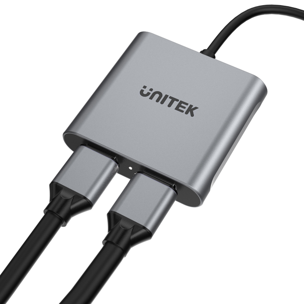 Unitek Adapter USB-C na 2x HDMI 4K MST zdjęcie 2
