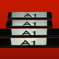 Listwa progowa AUDI A1 8X Stal nierdzewna 304 połysk 4szt