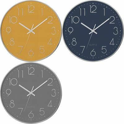 Zegar Laure 30cm żółty na Arena.pl