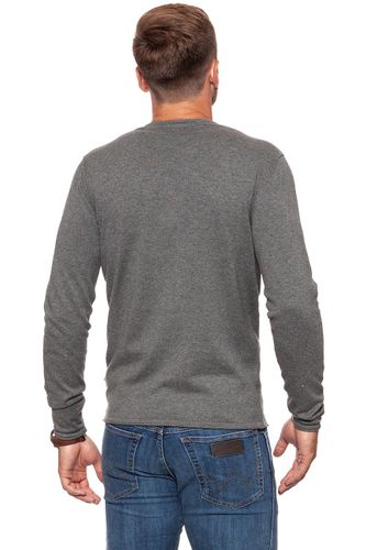 MĘSKI SWETER WRANGLER ROLL EDGE CREW GREY MARL W8624RGVB 2XL na Arena.pl