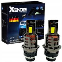 2x Żarniki LED xenon D4S D4R 6000K XENDE GERMANY MINI 30 000LM 1:1 PALNIK