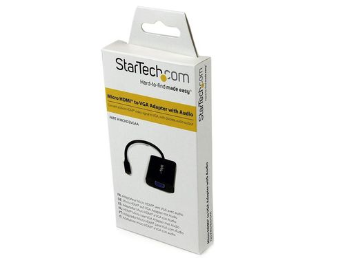 Startech MCHD2VGAA Adapter VGA na micro-HDMI 3,5mm na Arena.pl
