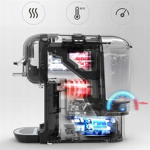 EKSPRES NA KAPSUŁKI 5W1 DO NESPRESSO DOLCE GUSTO TCHIBO CAFFISIMO ESE 19BAR na Arena.pl