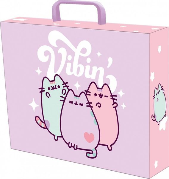 Teczka z rączką A4 St. Majewski Pusheen zdjęcie 1