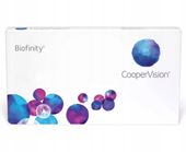 Soczewki kontaktowe biofinity 6 szt. moc -4.50