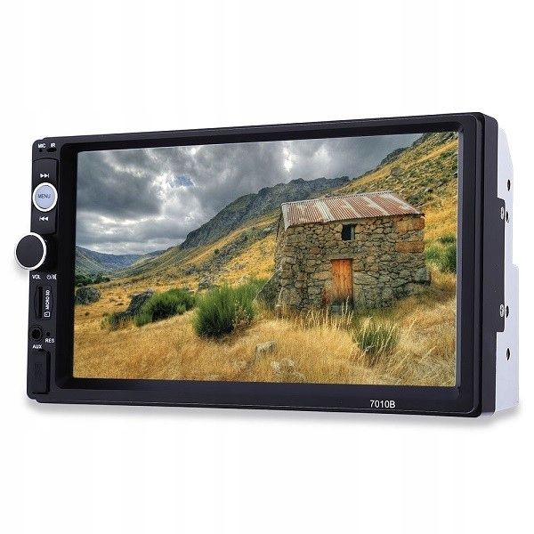 Radio samochodowe Bluetooth 2DIN + kamera cofania zdjęcie 2