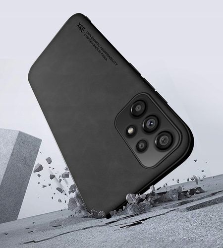 Etui Skórzane DO SAMSUNG GALAXY A52s A52 5G A52s 5G Case + Szkło Czarne na Arena.pl