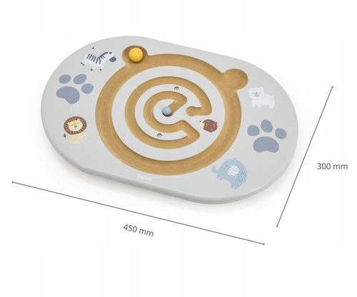 Viga PolarB Balansujący labirynt Miś Kulki Gra Pastelowy Deska Równowaga na Arena.pl