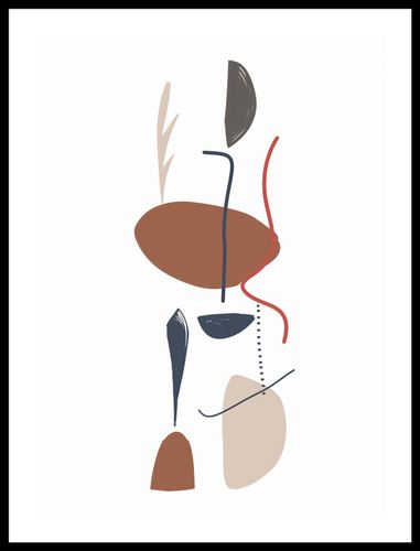 Plakat 40x55cm Równowaga Niuansy na Arena.pl