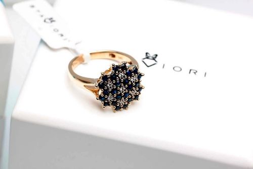 Emaga Złoty pierścionek PZD1600 - Diament na Arena.pl