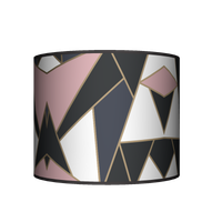 Abażur Walec - Mozaika pastel