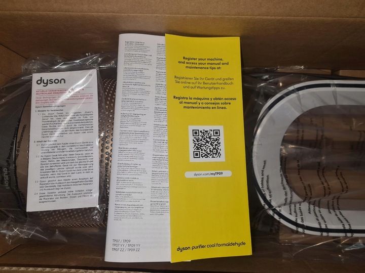 Dyson Oczyszczacz WENTYLATOR powietrza Purifier Cool Formaldehyde TP09 WiFi zdjęcie 5